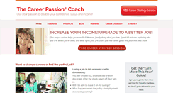 Desktop Screenshot of careerpassioncoach.com