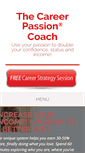 Mobile Screenshot of careerpassioncoach.com